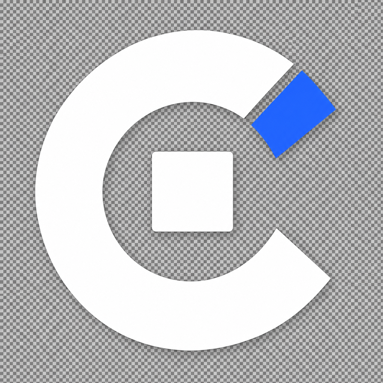 Logo, white